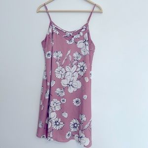 Summer floral tank dress M